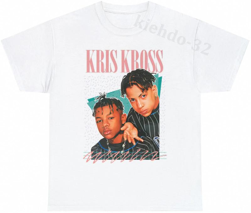 TikTok Shop: Kris Kross Hip Hop Rap Vintage 90s Retro Tee S-4XL Men Women  Unisex