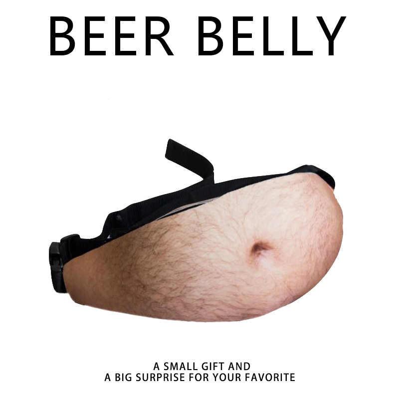 TikTok Shop Creative Beer Belly Fanny Pack for Men Fun Gift Idea