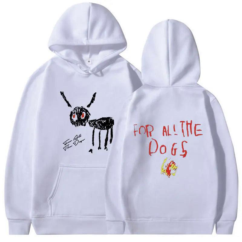 TikTok Shop Drake Hoodie Men Women Pullover Drake For All The Dogs Hoodie