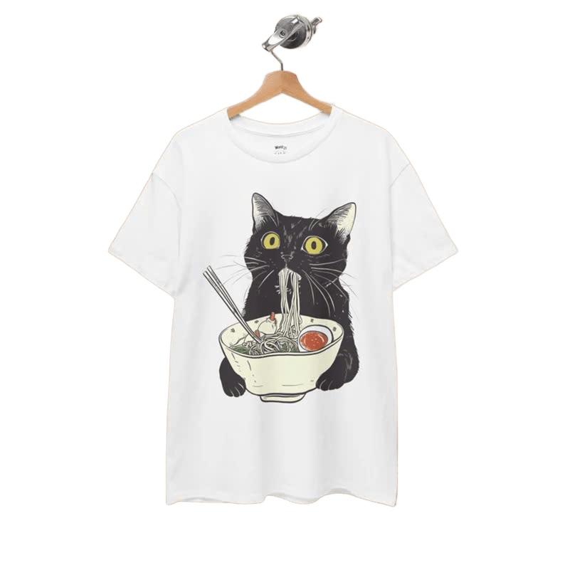 Kawaii Cats In A Ramen Bowl Shirt | Anime Food Lovers Gift Kawaii Cats In A Ramen Bowl Shirt | Anime Food Lovers Gift