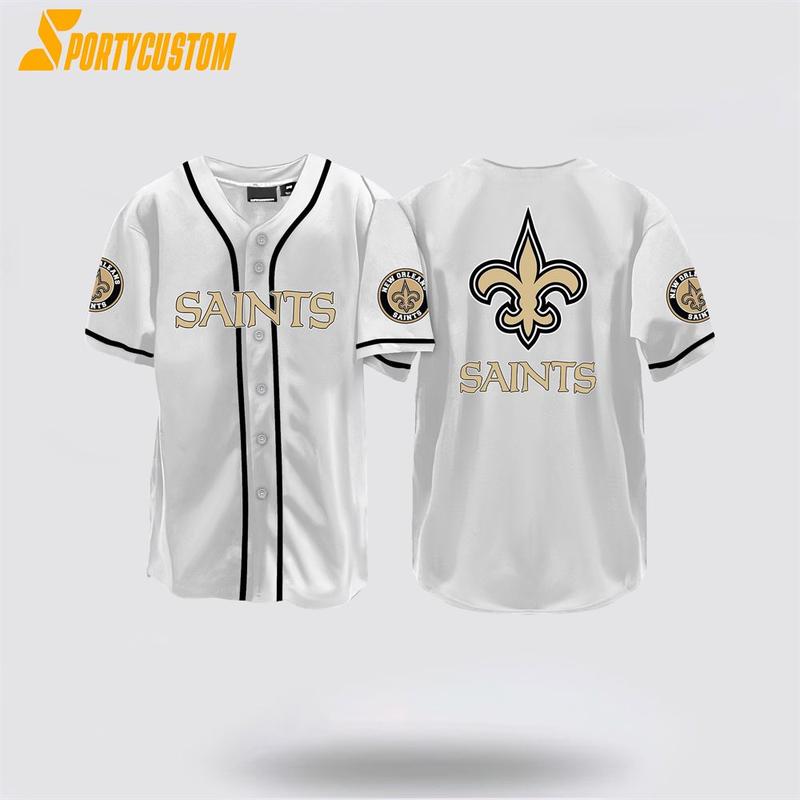 TikTok Shop New Orleans Saints Baseball Jersey For Hot Fans