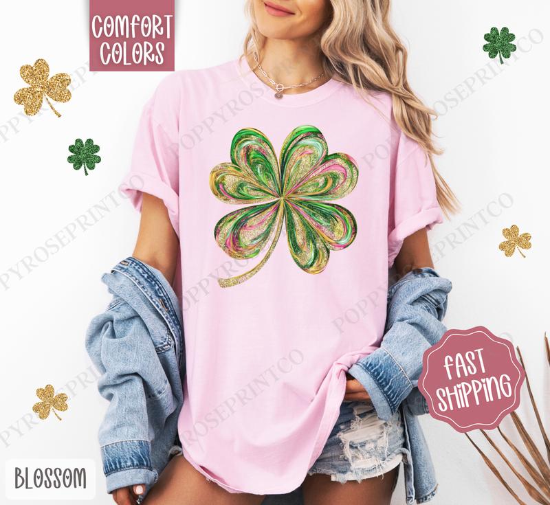Painted Clover Tee Painted Clover Tee