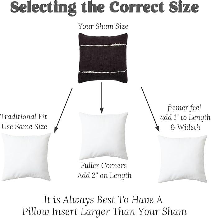 Euro feather pillow insert best sale