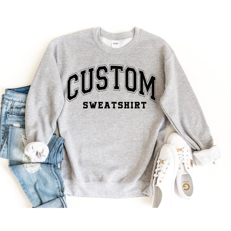 Custom college sweaters best sale