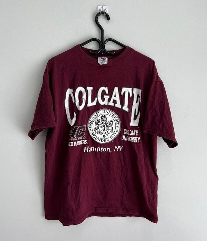 TikTok Shop Vintage 90s Colgate University Unisex T shirt Sweatshirt Hoodie