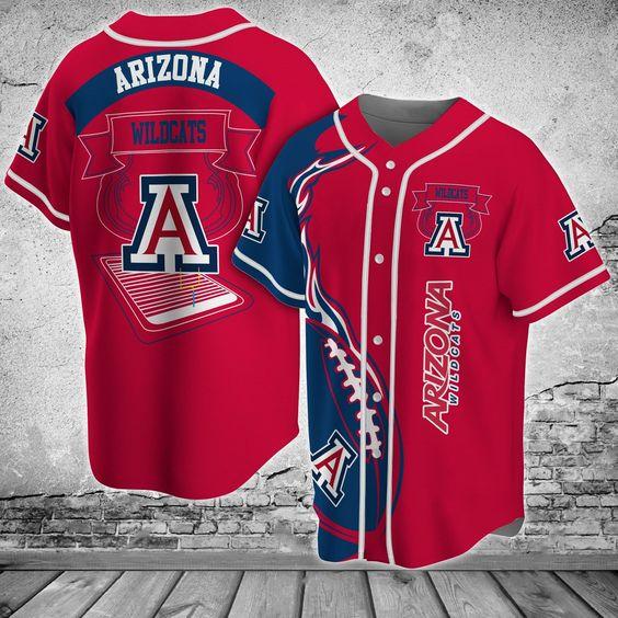 Arizona wildcats baseball fashion jersey