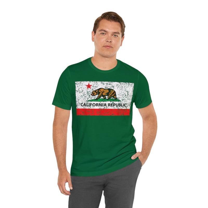 California Republic State Flag Tee California Republic State Flag Tee