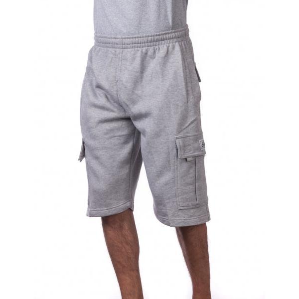 TikTok Shop Pro Club Men s Fleece Cargo Shorts