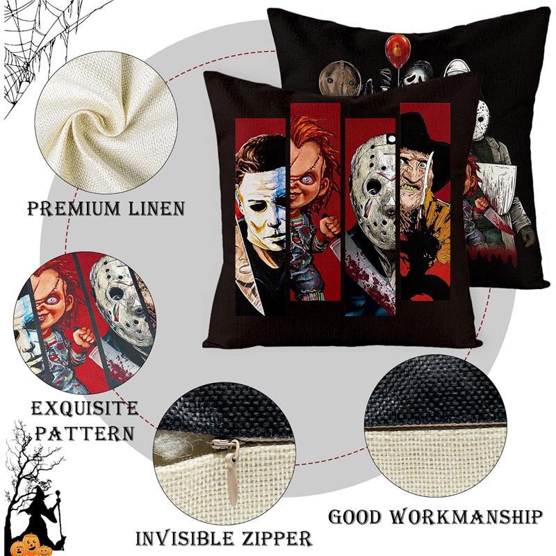 Horror pillow cases best sale