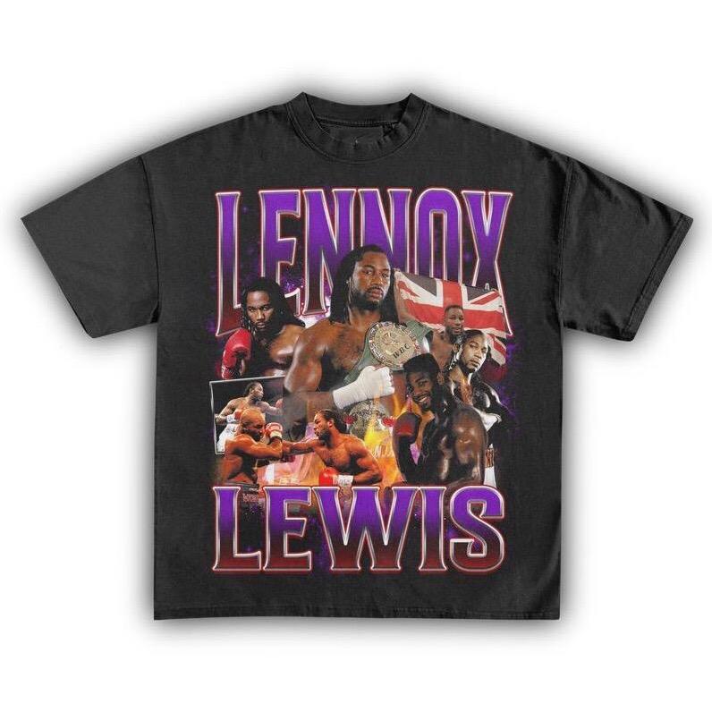 Lennox lewis t shirt hotsell