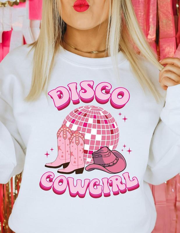 Disco cowgirl shirt fashion