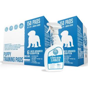 Bulldogology Premium Puppy Pee Pads with Adhesive Sticky Tape 24x24 Large Dog Training Wee Pads