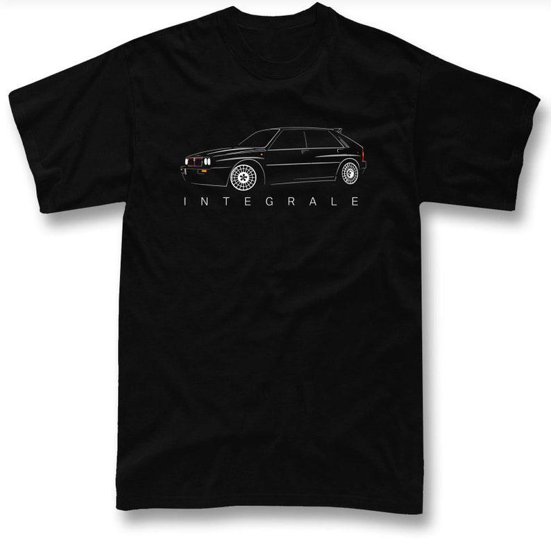 TikTok Shop Classic Lancia Delta integrale tshirt rally wrc HF 16V tshirt sweatshirt Crewneck Graphic Unisex T.Shirt