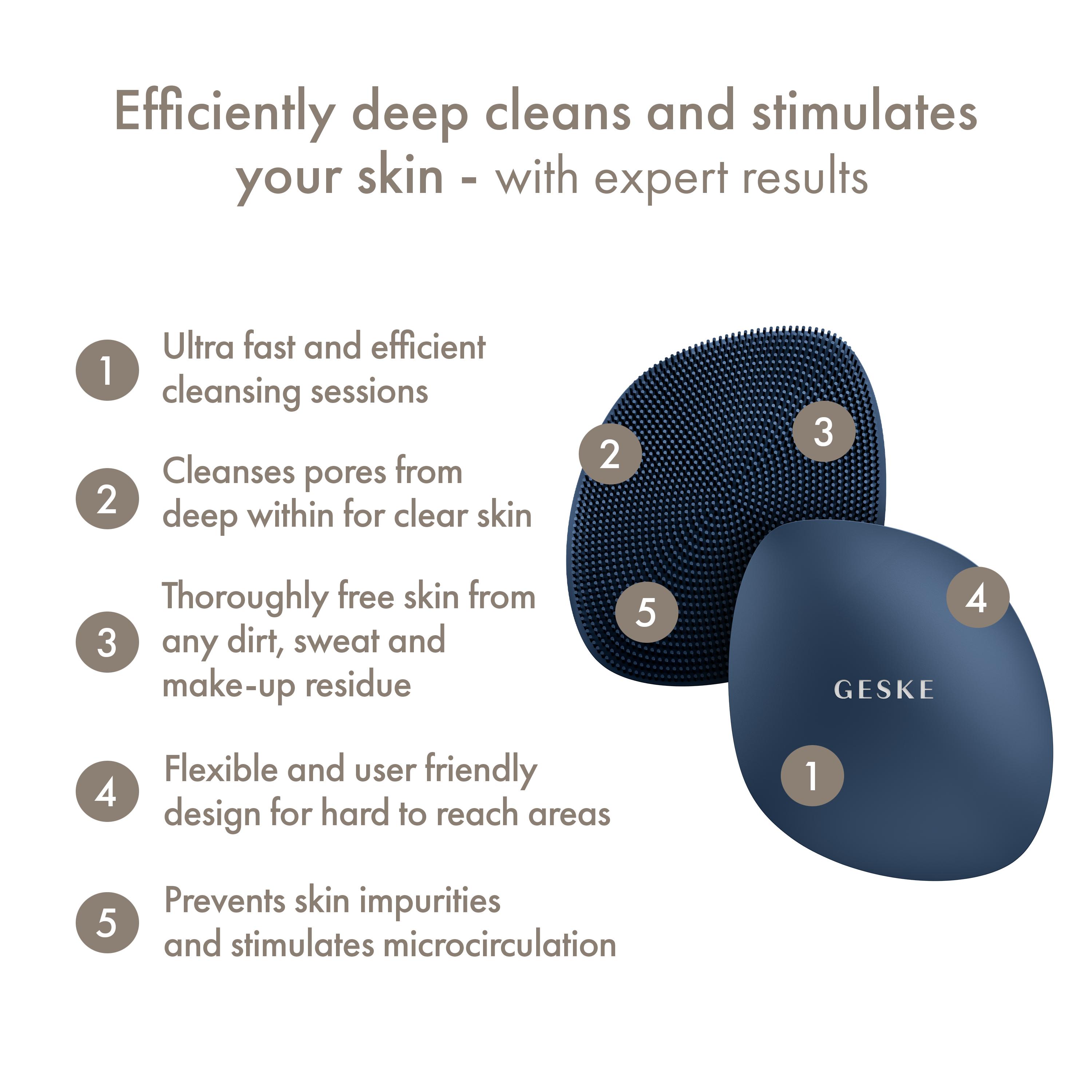Cepillo facial GESKE | 4 en 1 | Cepillo de limpieza facial - Imagen 2 de 88