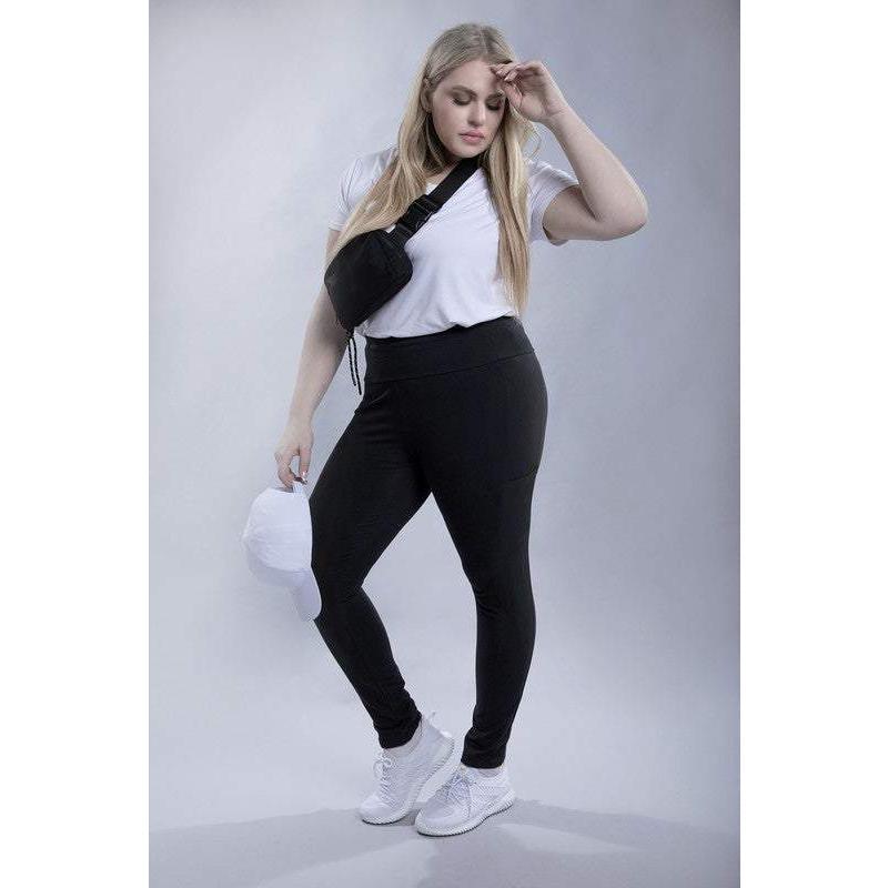 TikTok Shop Plus Everyday Leggings with Pockets