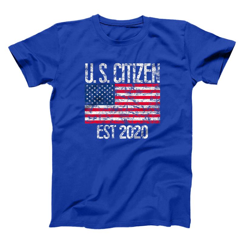 U.S. Citizen American Flag Established 2020 T-Shirt U.S. Citizen American Flag Established 2020 T-Shirt