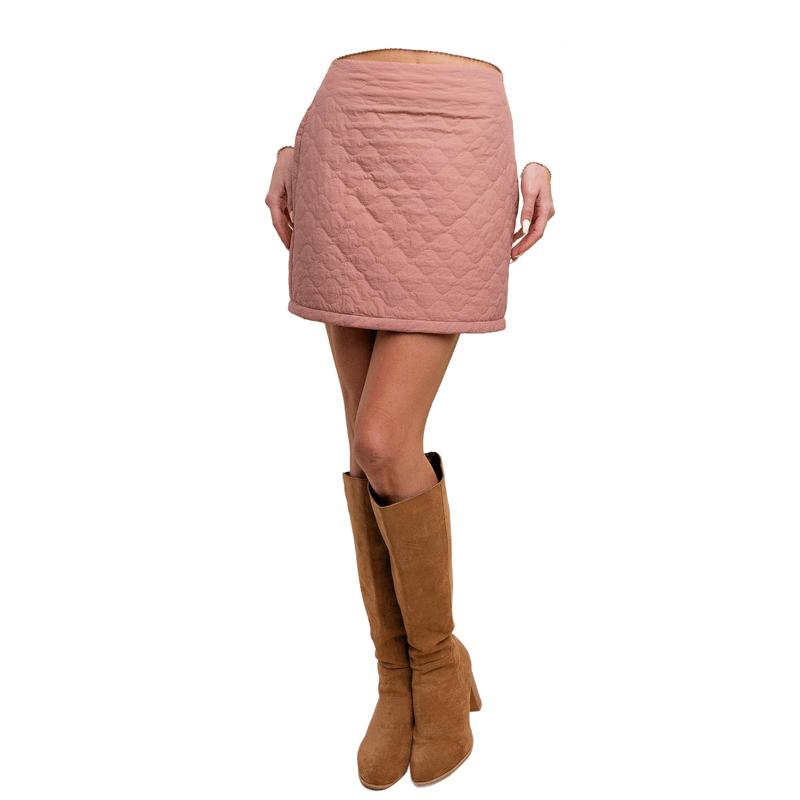 TikTok Shop QUILT MINI SKIRT