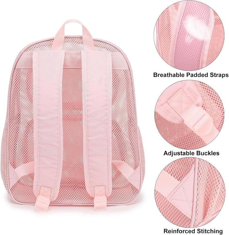 Mesh backpacks for girls best sale