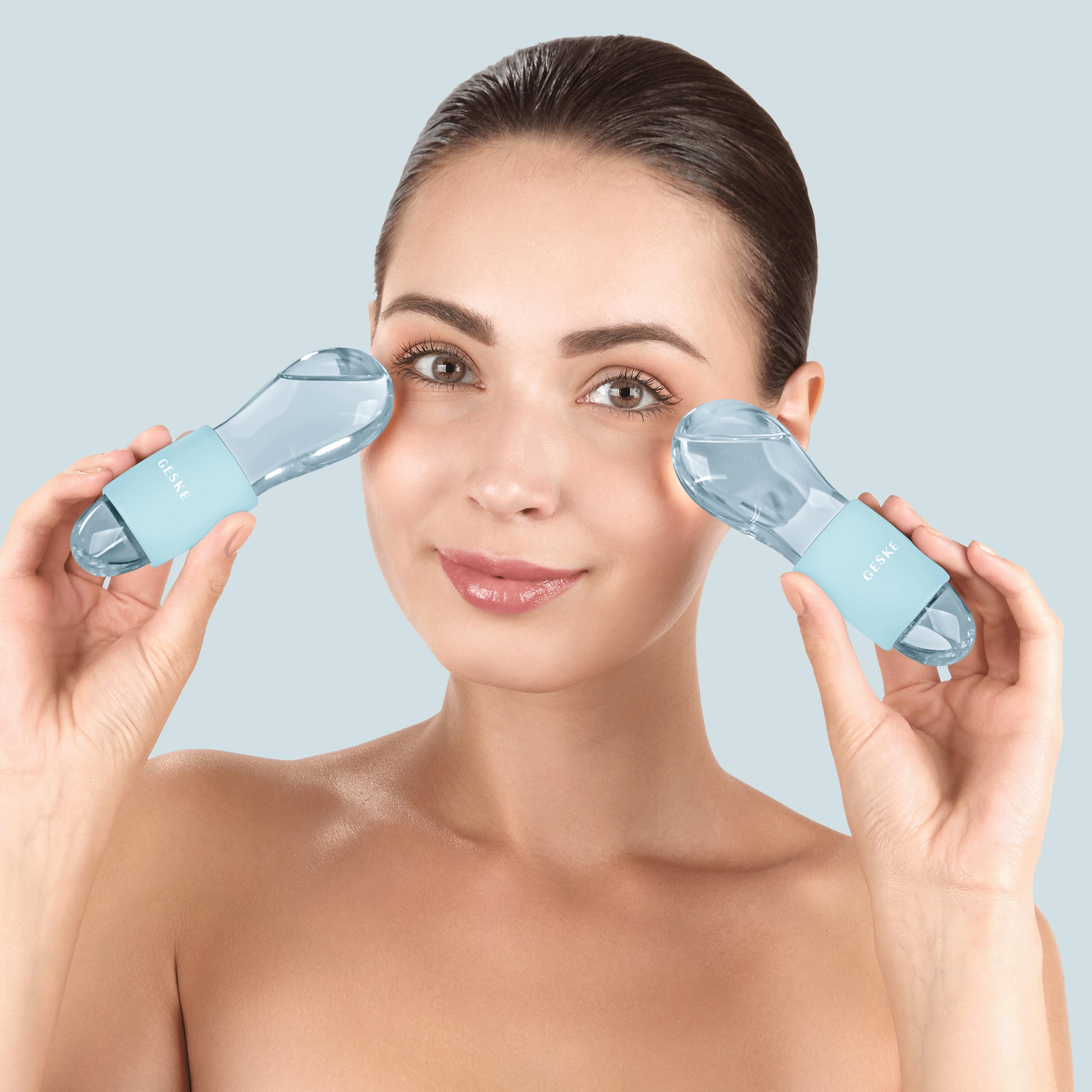 Masajeador de ojos GESKE Cool & Warm Duo 7 en 1 | Firme, relaja y desinfla debajo de los ojos - Imagen 31 de 63