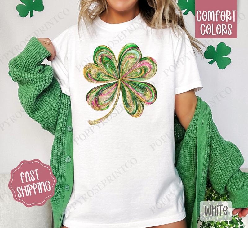 Painted Clover Tee Painted Clover Tee