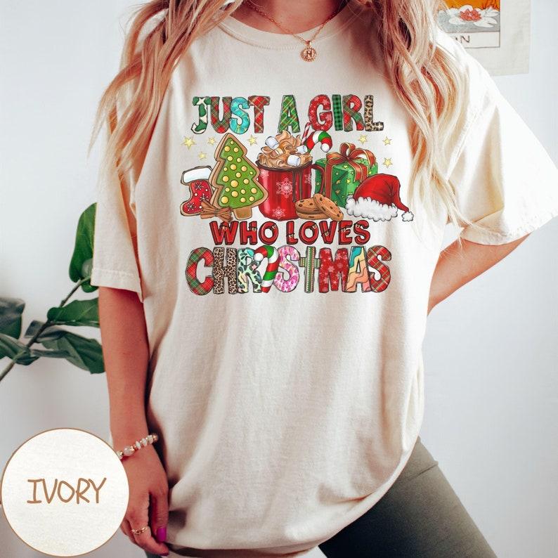 This Girl Loves Christmas T-Shirt - Funny Christmas Shirt This Girl Loves Christmas T-Shirt - Funny Christmas Shirt