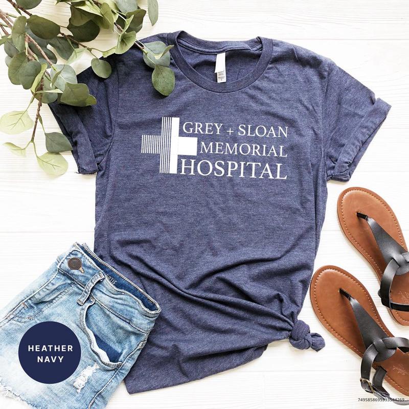 Grey sloan memorial hospital shirt best sale