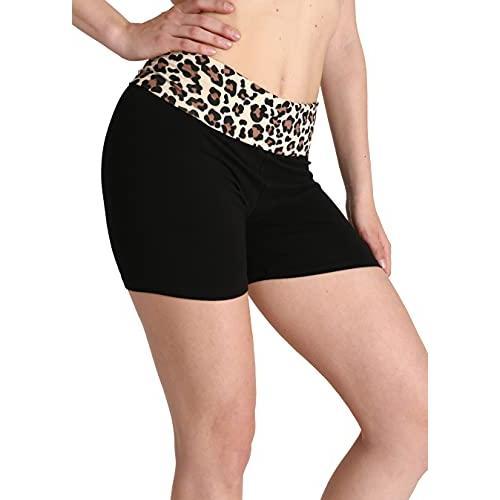 Fold over yoga shorts best sale